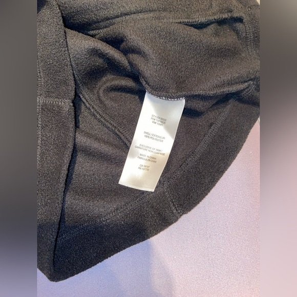 WOMEN'S WILLOWBEACH ROOTS73 black micro fleece VEST size medium NWT - Picture 4 of 11